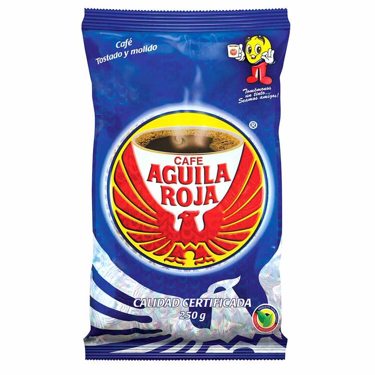 COLOMBIANSK KAFFE MALT AGUILA ROJA 250g, La Bodeguita.